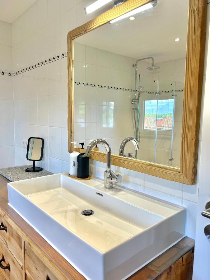 Ferienwohnung Strandbad - Alpen Popart Am See Berwick-Upon-Tweed Ngoại thất bức ảnh